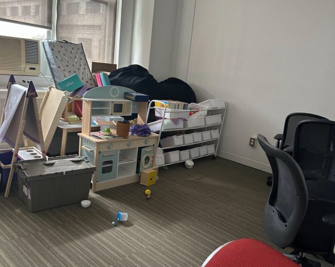 photos:-here-are-the-piles-of-used-bedding-and-children’s-play-sets-left-near-doge’s-old-offices