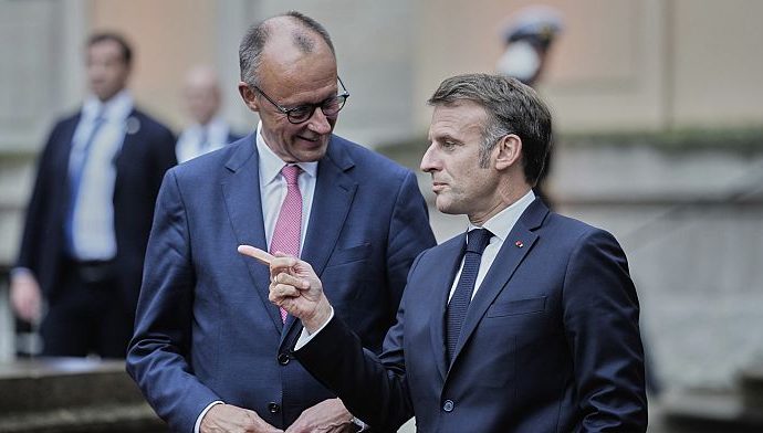 defence-and-tariffs-top-the-agenda-at-merz-and-macron-working-dinner