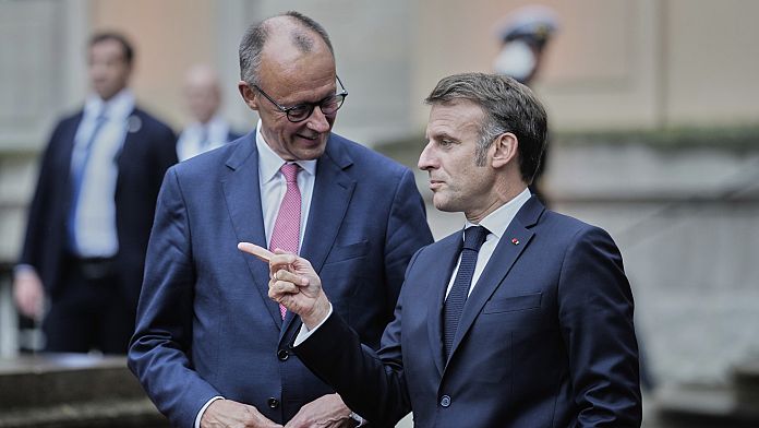 defence-and-tariffs-top-the-agenda-at-merz-and-macron-working-dinner