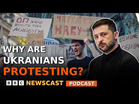 are-protests-putting-ukraine’s-president-zelensky-under-pressure?-|-bbc-news