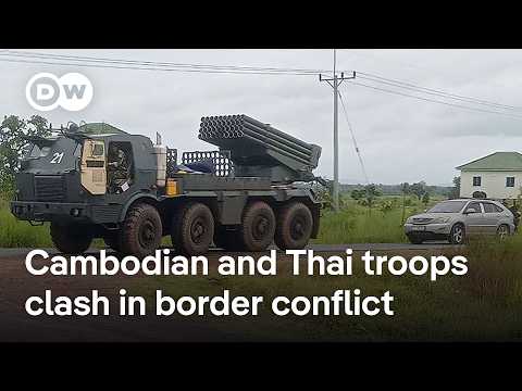 thailand,-cambodia-border-clashes-turn-deadly-as-troops-trade-heavy-fire-|-dw-news