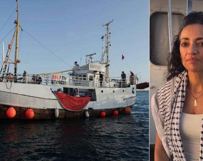 freedom-flotilla-sails-to-gaza-to-break-israel’s-“engineered-famine”:-activist-huwaida-arraf