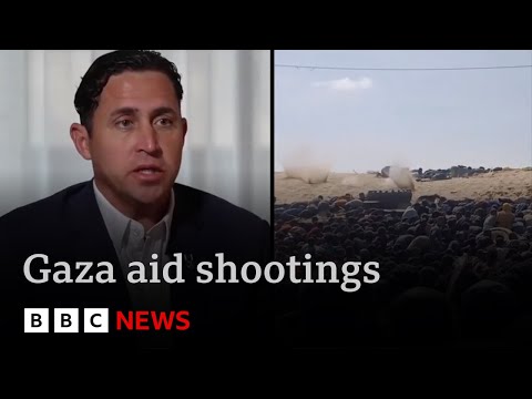 former-us-green-beret-says-israel-committed-war-crimes-at-gaza-food-distribution-site-|-bbc-news