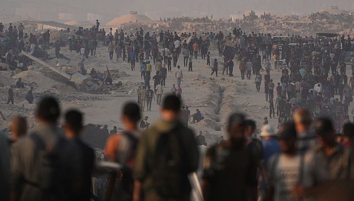 at-least-25-people-killed-by-israeli-strikes-and-gunfire-in-gaza,-hospitals-say