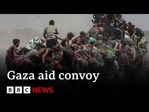 jordan-and-uae-begin-aid-drops-into-gaza-after-israel-announced-aid-measures-|-bbc-news