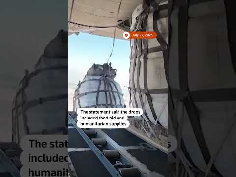 jordan-and-uae-drop-aid,-including-food-and-supplies,-to-gaza-|-reuters