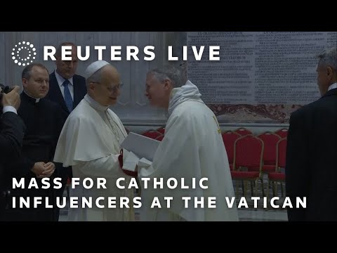 live:-jubilee-mass-for-catholic-influencers-at-the-vatican