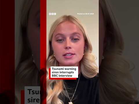 tsunami-warning-siren-interrupts-bbc-interview.-#tsunami-#hawaii-#bbcnews