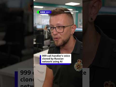british-999-call-handler’s-voice-cloned-by-russian-network-using-ai.-#russia-#ai-#bbcnews