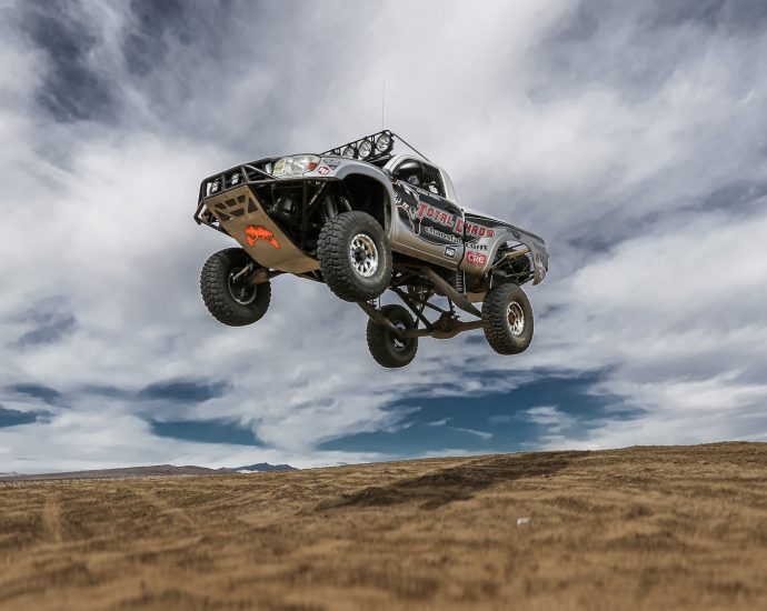 These hand-built suspensions are made to fly in the desert