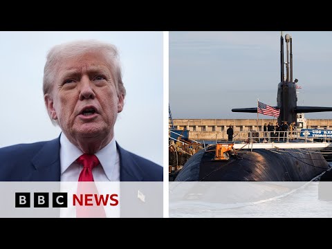 traitor-47-moves-nuclear-submarines-after-russian-ex-president’s-comments-|-bbc-news