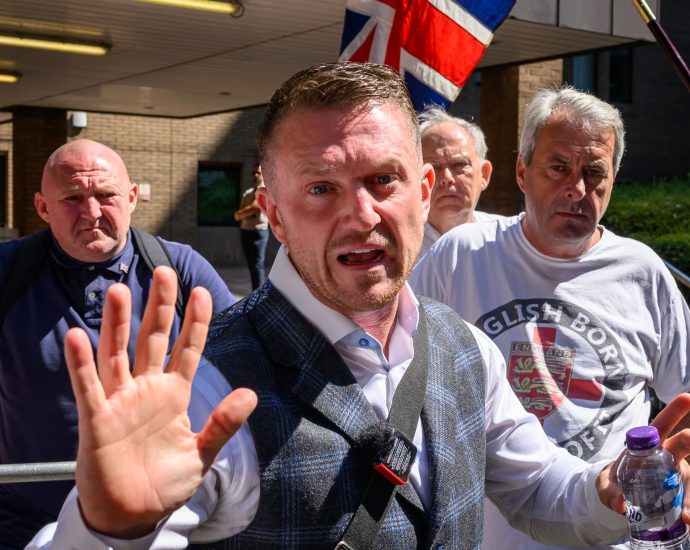 far-right-figure-tommy-robinson-arrested-for-train-station-assault-in-uk