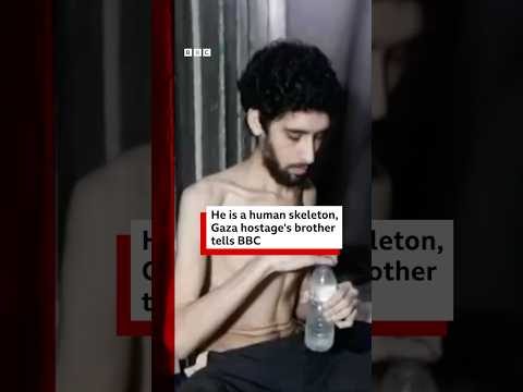 he-is-a-human-skeleton,-gaza-hostage’s-brother-tells-bbc.-#israel-#gaza-#bbcnews