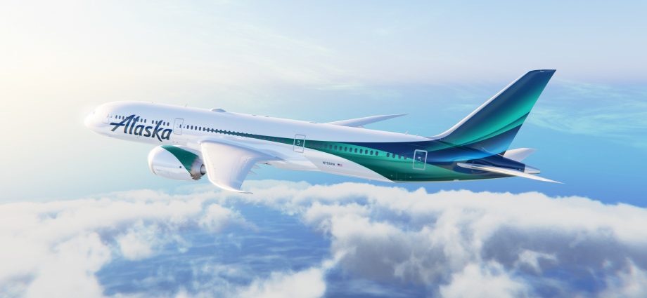 alaska-airlines-to-debut-new-787-9-livery,-fly-to-london-&-iceland-in-2026