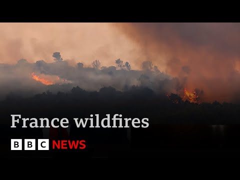 deadly-wildfire-sweeps-through-southern-france-causing-“unprecedented-catraphophe”-|-bbc-news