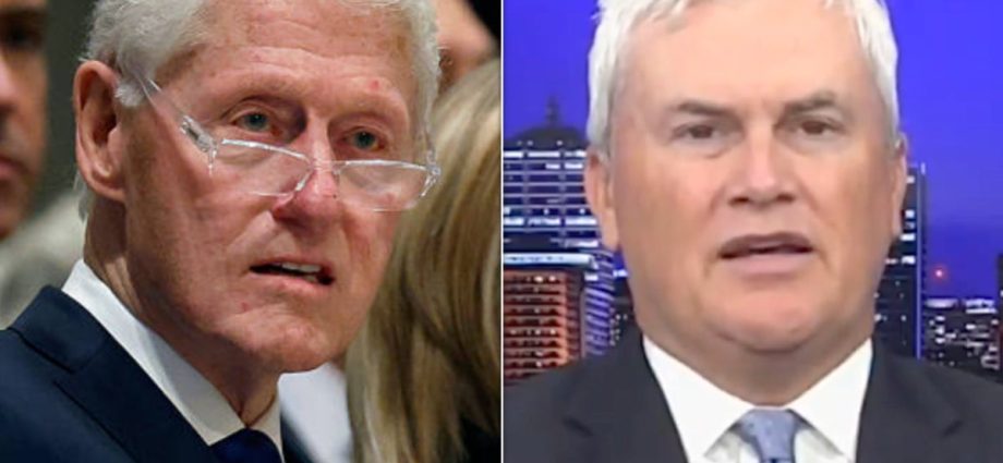 james-comer-uses-dicey-term-to-describe-bill-clinton’s-status-in-epstein-case