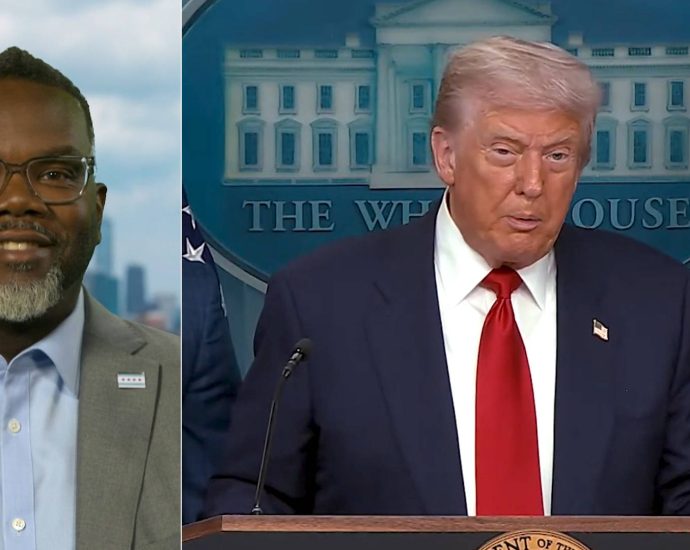 chicago-mayor-brandon-johnson-tells-the-traitor-to-stay-out;-decries-authoritarianism,-war-on-poor-people