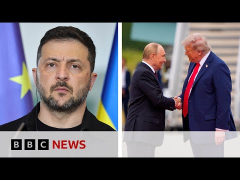 zelensky-to-meet-the-traitor-in-washington-after-alaska-summit-ends-without-ceasefire-deal-|-bbc-news
