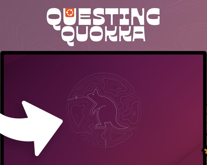 ubuntu-25.10-reveals-new-wallpaper,-mascot-artwork