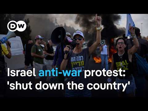 anti-government-protest-in-israel-demand-hostage-deal-and-end-to-war-in-gaza-|-dw-news