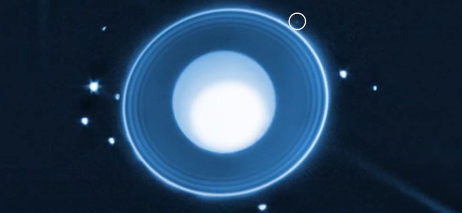 Scientists find tiny new moon around Uranus with the James Webb Space Telescope (photos, video)
