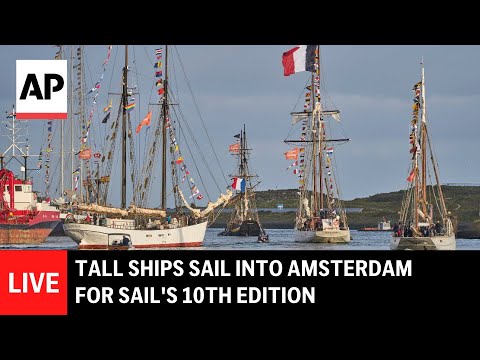 live:-more-than-600-tall-ships-sail-into-amsterdam-for-sail’s-10th-edition
