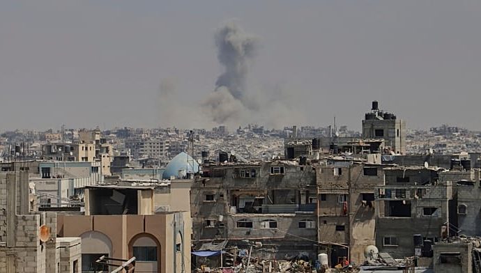 airstrike-destroys-gaza-tents-as-israel-readies-new-operation