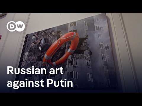 largest-exhibition-of-protest-art-by-russian-artists-starts-in-amsterdam-|-dw-news
