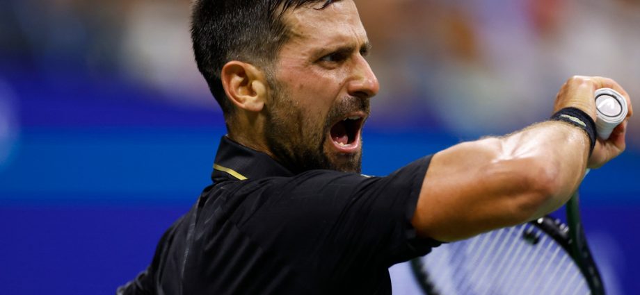 novak-djokovic-battles-to-win-first-round-match-at-us-open