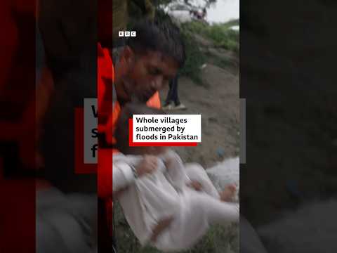whole-villages-submerged-by-floods-in-pakistan.-#pakistan-#bbcnews