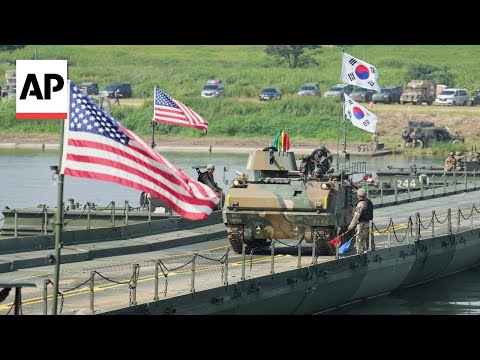 south-korea-and-us-militaries-hold-water-crossing-drill-in-annual-exercise