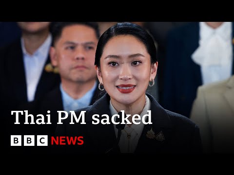 thai-pm-paetongtarn-shinawatra-sacked-over-leaked-phone-call-with-cambodian-leader-|-bbc-news