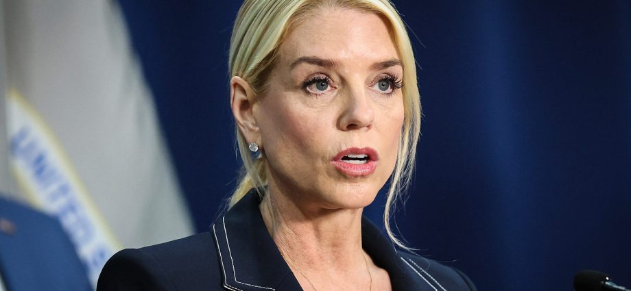 pam-bondi-fires-doj-staffer-for-alleged-obscene-gesture-toward-national-guard-members