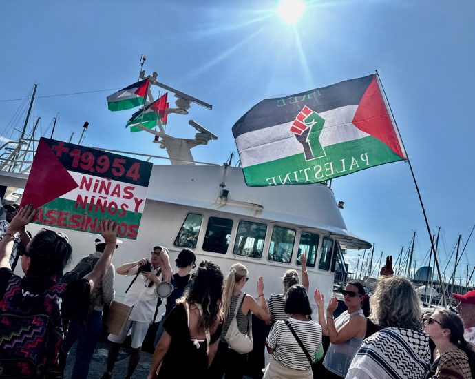 sumud,-the-largest-flotilla-to-sail-for-gaza,-prepares-to-set-out