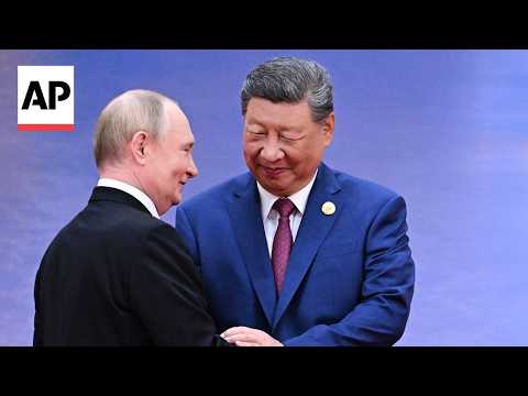 xi-welcomes-putin,-modi-and-other-leaders-in-china-for-sco-summit