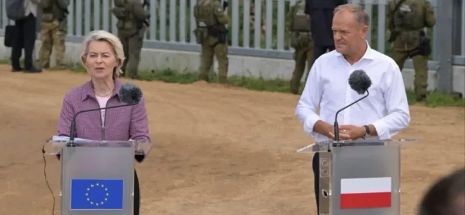 von-der-leyen-pledges-tripled-eu-border-funding-during-poland-frontier-visit