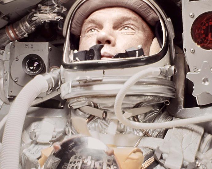 NASA’s first space photos restored in stunning detail
