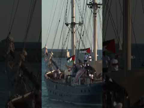 aid-flotilla-for-gaza-departs-barcelona-after-bad-weather-turnaround-|-reuters