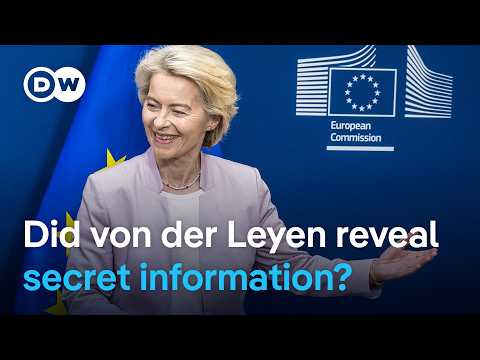 von-der-leyen:-us-would-aid-eu-deployment-to-ukraine-|-dw-news