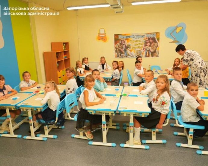 frontline-zaporizhzhia-oblast-opens-10th-bomb-shelter-school-for-safe-learning-amid-russian-bombardment