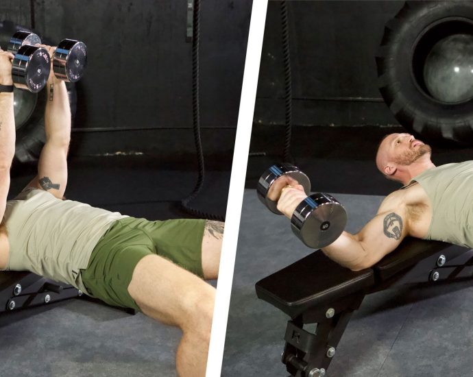The T-Bench Dumbbell Fly Lets You Go Heavier for More Gains