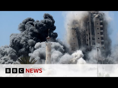 israel-destroys-dozens-of-buildings-in-gaza-city-as-new-offensive-intensifies-|-bbc-news