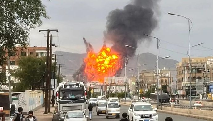 at-least-nine-killed-in-israeli-air-strikes-on-yemen’s-capital-sanaa,-houthi-tv-says