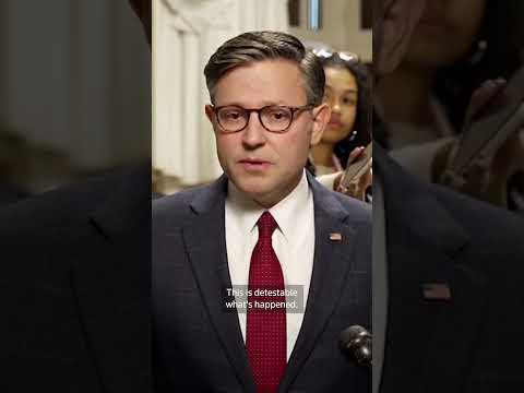 speaker-mike-johnson-condemns-political-violence-after-charlie-kirk-shooting-|-reuters