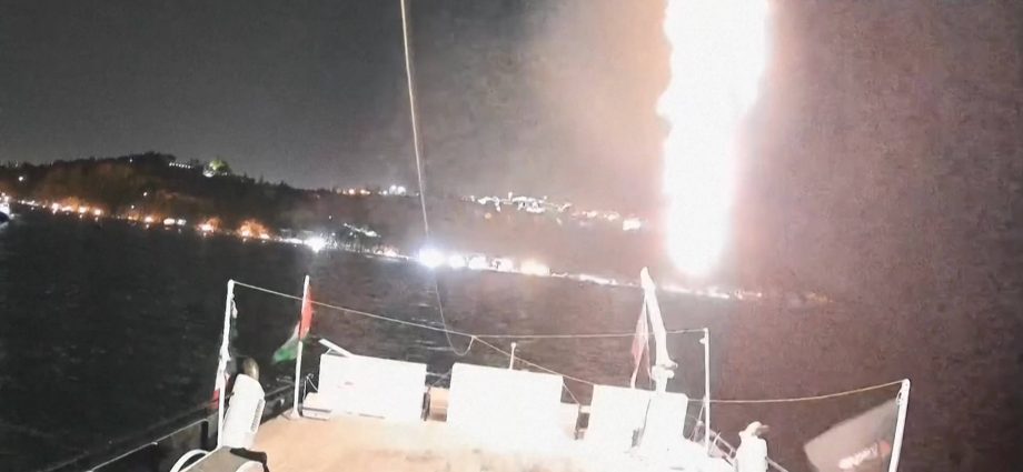 global-sumud-flotilla-vows-to-keep-sailing-to-gaza;-israeli-drones-accused-of-striking-two-boats