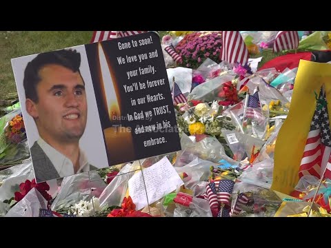 people-mourn-charlie-kirk-at-a-memorial-set-up-at-utah-valley-university