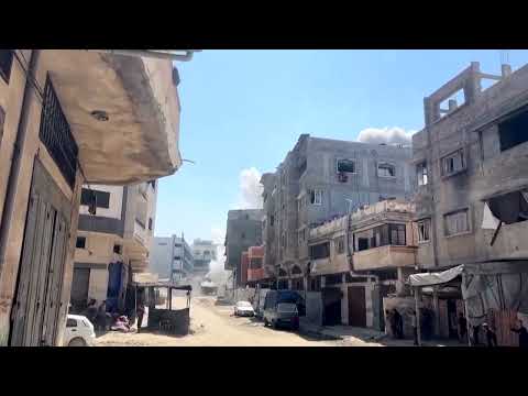 israeli-strikes-hit-evacuated-gaza-city-unrwa-run-school-|-reuters