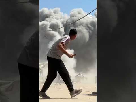 israeli-forces-bomb-multi-story-muhanna-building-in-gaza-city-|-dw-news