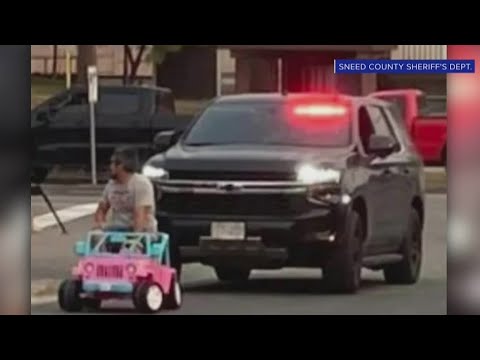 man-arrested-for-driving-drunk-to-7/eleven-in-a-toy-car-|-banfield