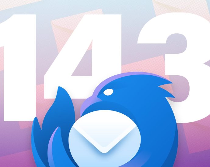 thunderbird-143-release-delivers-mailbag-full-of-fixes